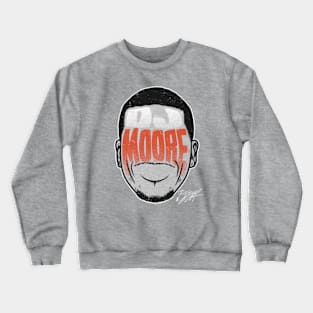 D.J. Moore Chicago Player Silhouette Crewneck Sweatshirt